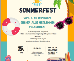 Sommerfest – Onsdag 15. juni kl 18-20